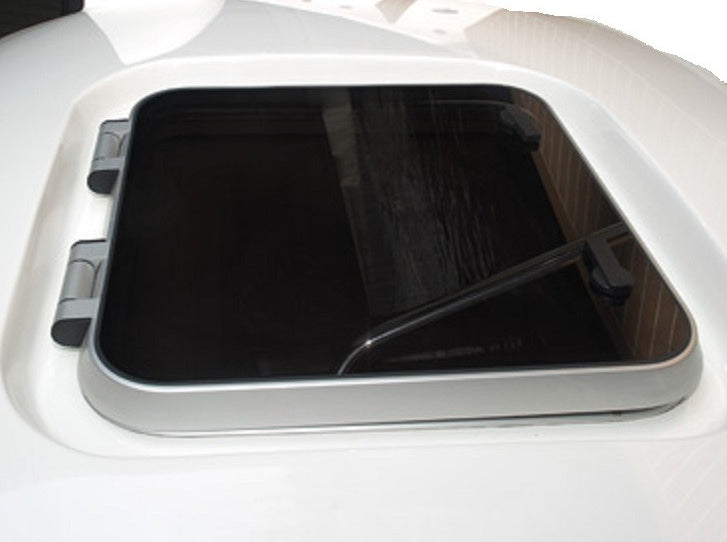 Standard Series Deck Hatch with Flange 1150 x 750 Smoke Gray - 80.23.00.00