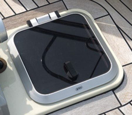 Flushline Series Deck Hatch 510 x 510 Smoke Gray - 80.55.90.00