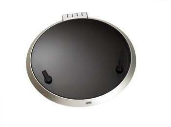 Standard Series Round Flushline Deck Hatch - 420 Smoke Gray - 80.55.42.00